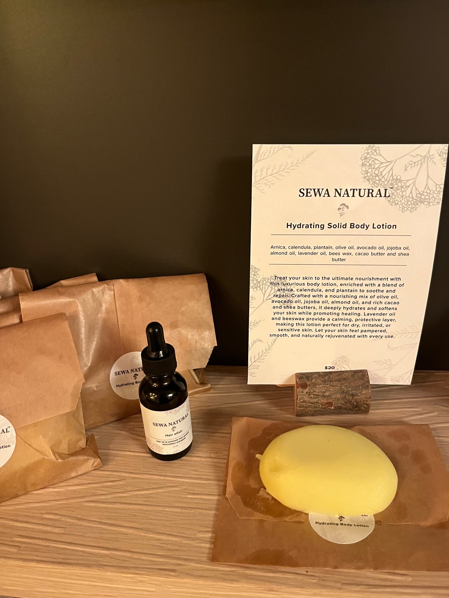 Hydrating Body Lotion Bar